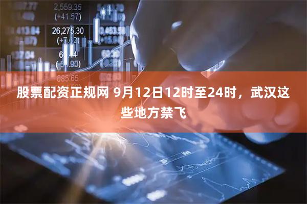 股票配资正规网 9月12日12时至24时，武汉这些地方禁飞